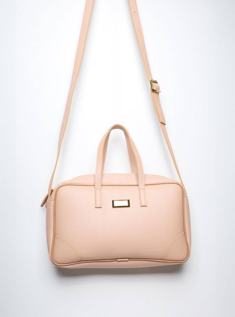 Bolsa Bag Média Transversal Nude BSI-5829 - NU