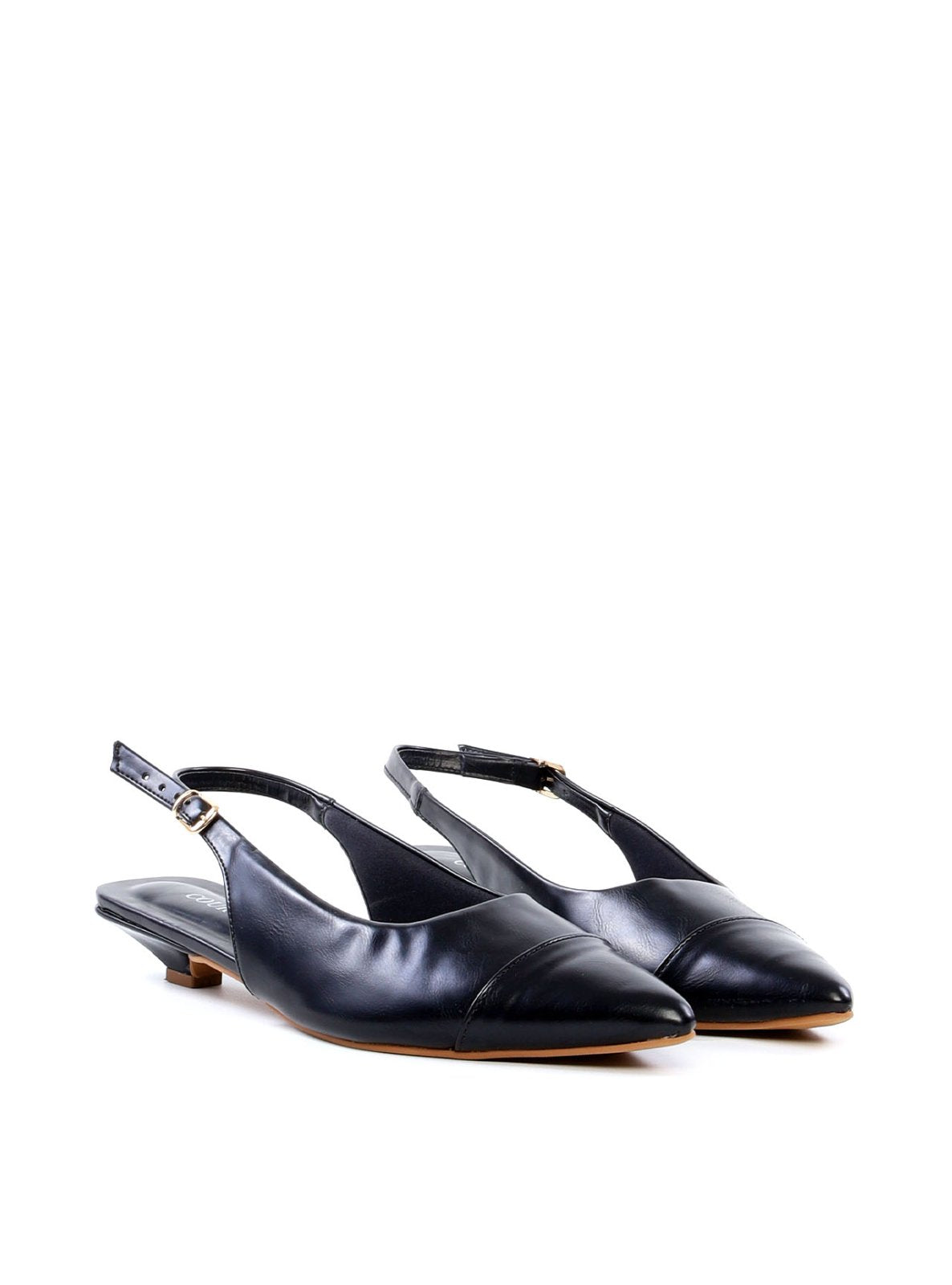 Sapatilha Slingback com Bico Alongado SDI-12232 - PR