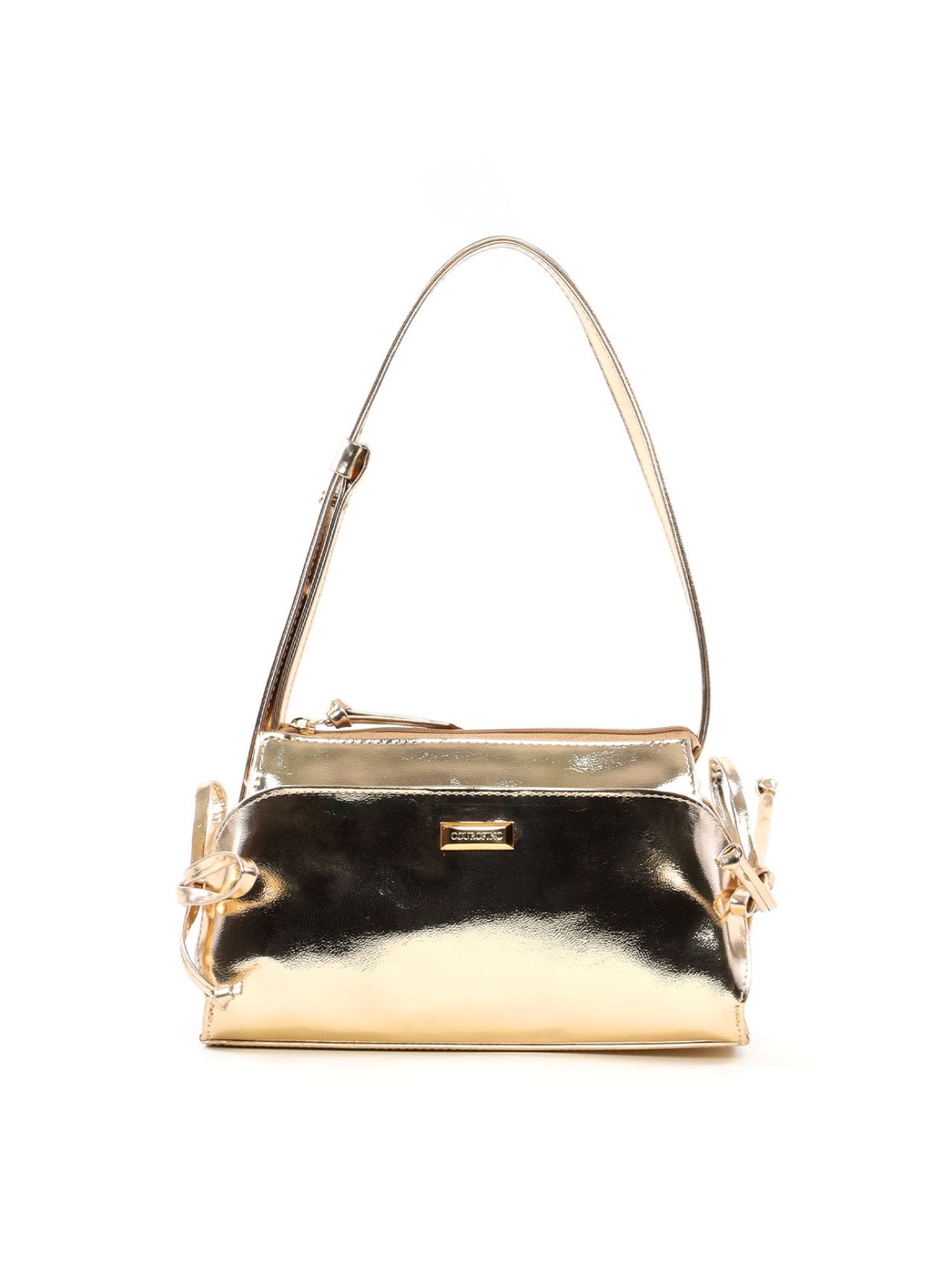 Bolsa Baguete Pequena com Detalhe de Laço BSI-6521 - AU