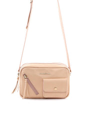 Bolsa Bag Transversal com Bolso Frontal - Nude BSI-6427 - NU