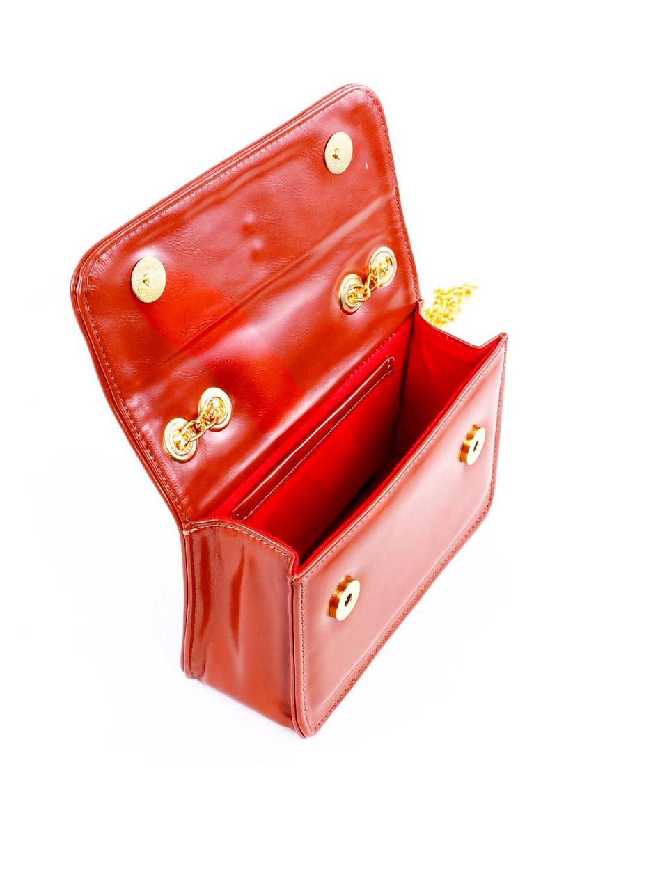 Bolsa Satchel Quadrada com Alça de Corrente - Castor BSI-6287 - CS