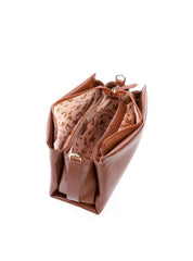 Bolsa Tote com Alça Trançada de Mão - Castor BSI-6078 - CS
