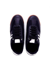 Tênis Feminino Casual Detalhe Duas Tiras - Preto SP-11947 - PR