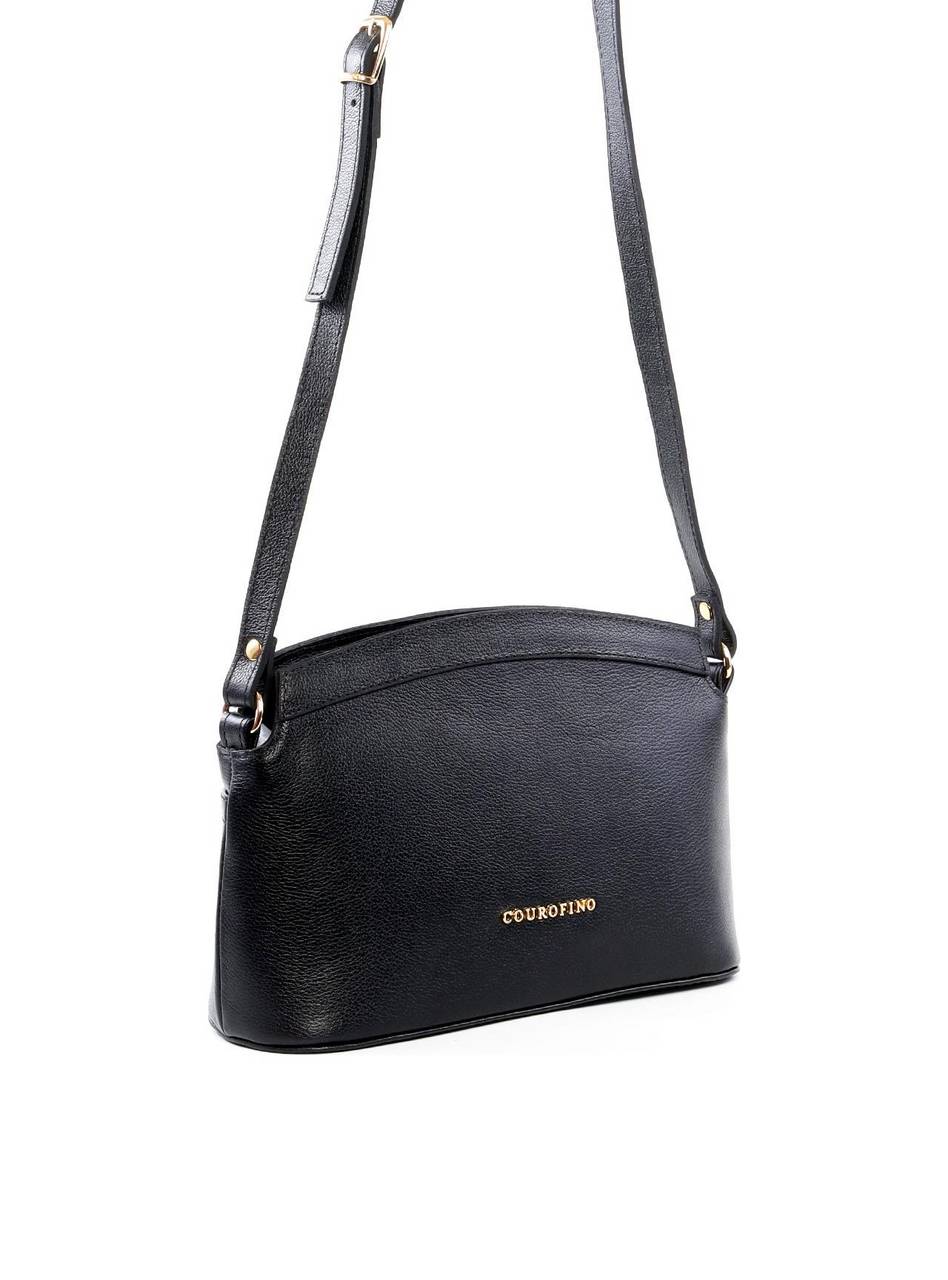 Bolsa Transversal Arredondada - Preta BSI-6449 - PR