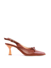Scarpin Slingback com Detalhe de Laço - Castor SDI-12002 - CS